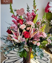 Love You More Fresh Arrangement in New Castle, Indiana | WEILAND'S FLOWERS