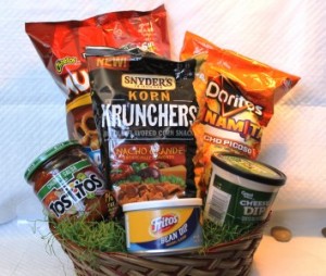 Nacho Basket Gift Basket LOCAL DELIVERY ONLY