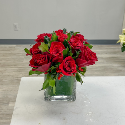 Natale Vase Arrangement