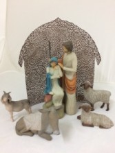 Nativity Set Willow Tree
