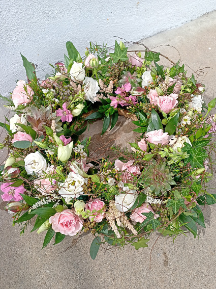 Natural Floral Wreath  Designer's Choice