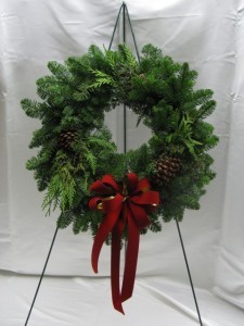 Natural Evergreen Wreath Outdoor wreath