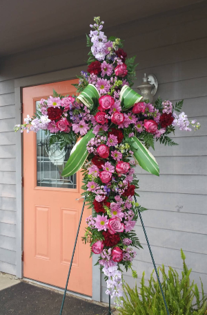 Natural Lavender Cross 