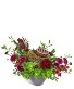 Natural Rosewood Flower Arrangement