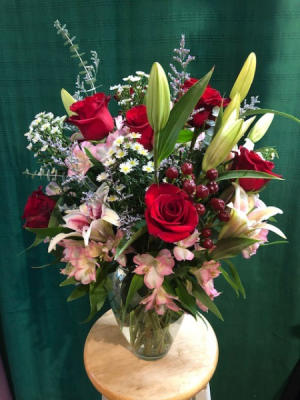 Naturally Yours Vased Arrangement