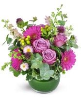 Natu're Palette Vase arrangement 
