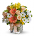 Natures best Square vase fresh flowers