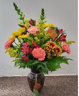 Nature's True Colors Bouquet FHF-F229 Fresh Flower Arrangement (Local Delivery Area Only)