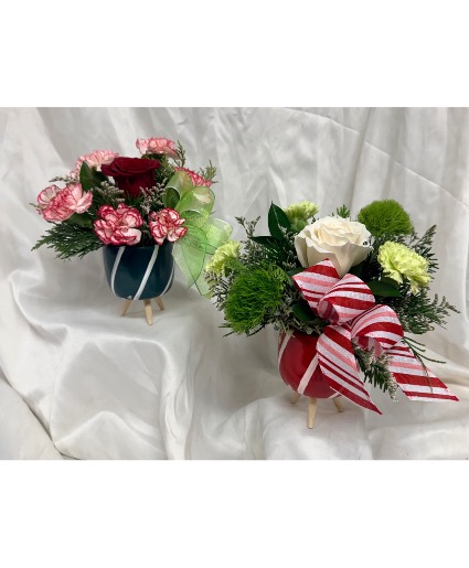Naughty or Nice Duo Christmas Arrangement