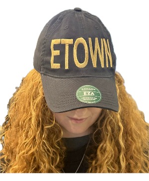 Navy & Gold ETOWN Hat 