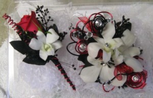 Wrist Corsage & Boutonniere