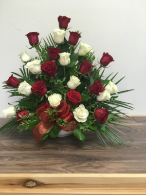 loving memorial Floral arrangement