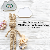 New Baby Beginnings floral arrangements