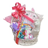 New Baby Girl Gift Basket Gift Basket