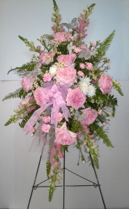 New Beginning Baby Arrangement Standing Sprays