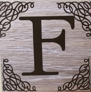 New!! Initial Tile