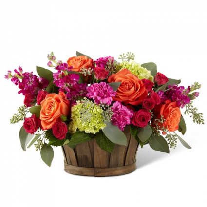New Sunrise Basket - 522 Flower Arrangement 