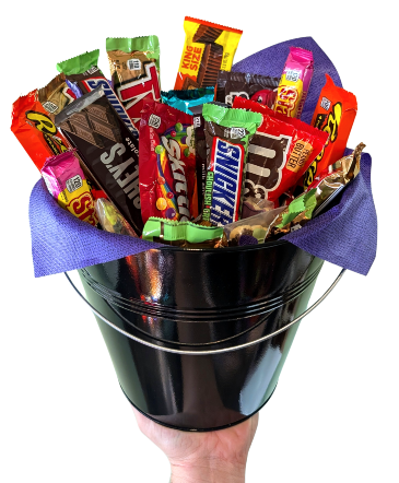 NEW: Trick-or-Treat Party Bucket  in Brigham City, UT | Brigham Floral Design