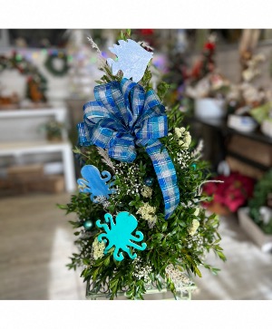 Under The Sea Boxwood Tree