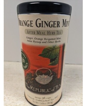 SOLD Orange Ginger Mint Tea NFS-40017  Gifts