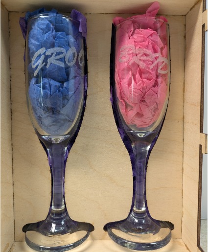 NFS-WTG Wedding Toasting Glass Gift