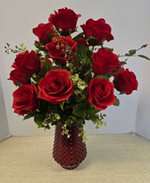 NFS-PERM1 RED ROSES Artificial (Silk)