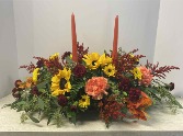 Bountiful Centerpiece  NFS-TX2  Table centerpiece in Plattsburgh, New York | NELSON'S FLOWER SHOP
