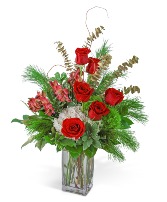 Night Before Christmas Flower Arrangement