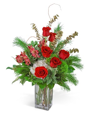 Night Before Christmas Flower Arrangement