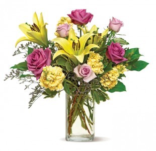 Night & Day Glass assorted flowers
