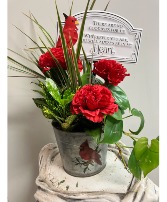 No Goodbye Cardinals Planter