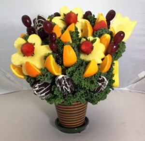 No Melon Please Fruit Bouquet Please give us 24 hr notice in Springfield, IL | FLOWERS BY MARY LOU INC No Melon Please Fruit Bouquet Please give us 24 hr notice in Springfield, IL | FLOWERS BY MARY LOU INC