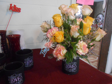 No Red Please! Start with the freshest of flowers, then Mix them up! Include lots of Beautiful Rosa-Prima Colorful Roses.
