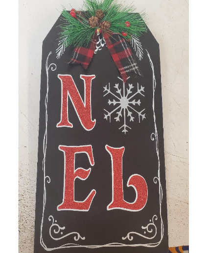 Noel Door Hanger Christmas