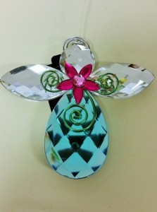 Noelle Jewel Angel Hanging Ornament