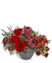 Noir Noel Flower Arrangement