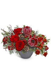 Noir Noel Flower Arrangement