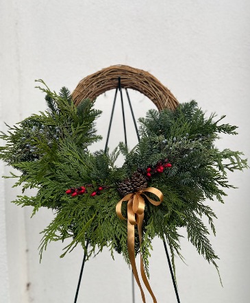 Nordic Wreath  in La Grande, OR | FITZGERALD FLOWERS