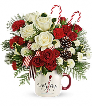 North Pole Mug in Fort Collins, CO | D'ee Angelic Rose Florist North Pole Mug in Fort Collins, CO | D'ee Angelic Rose Florist
