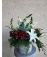 North Woods Holiday Flower Arrangement