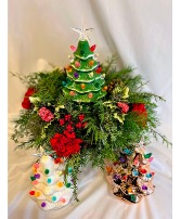 Nostalgia Christmas  Holiday Centerpiece