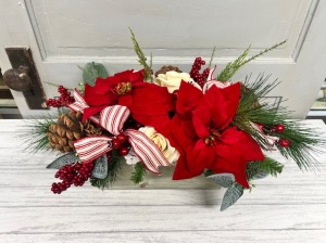 Nostalgic Christmas Box Centerpiece  