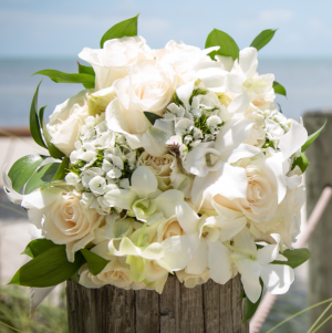 Not So Traditional White Wedding Bouquet Wedding Bouquet in Key West, FL | Petals & Vines Not So Traditional White Wedding Bouquet Wedding Bouquet in Key West, FL | Petals & Vines