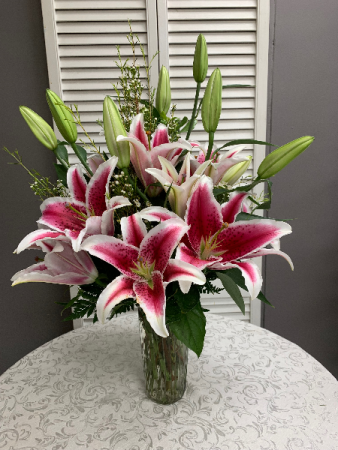Nothing but Stars Vase Arrangement Tall Vase Arrangement