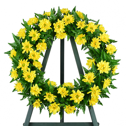 Nothing but Sunshine Sympathy Wreath