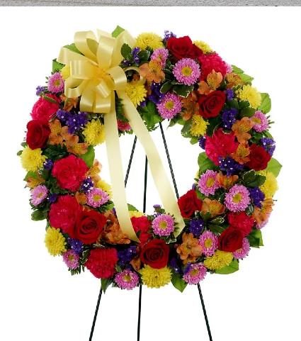 Notion Of Light Funeral Wreath