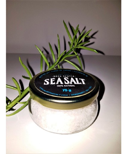 NOVA SCOTIA SEA SALT $16.00. Addictive and Irresistible!