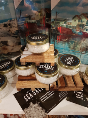 SOLD OUT "N.S. SEA SALT" $16 From our ocean to your table.