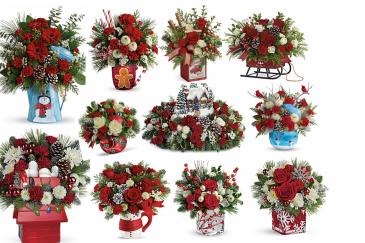 Novelty Christmas  Collectible Containers  in Wichita, KS | FLOWER FACTORY FLOWERS