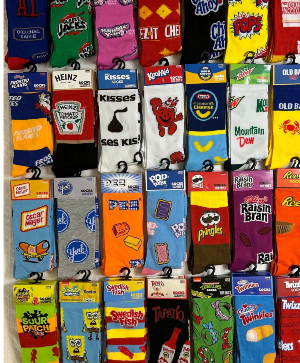 Novelty Socks- adult one sz-6-10 